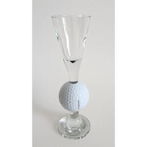Maxfli Golf Ball Stemmed Shot Glass